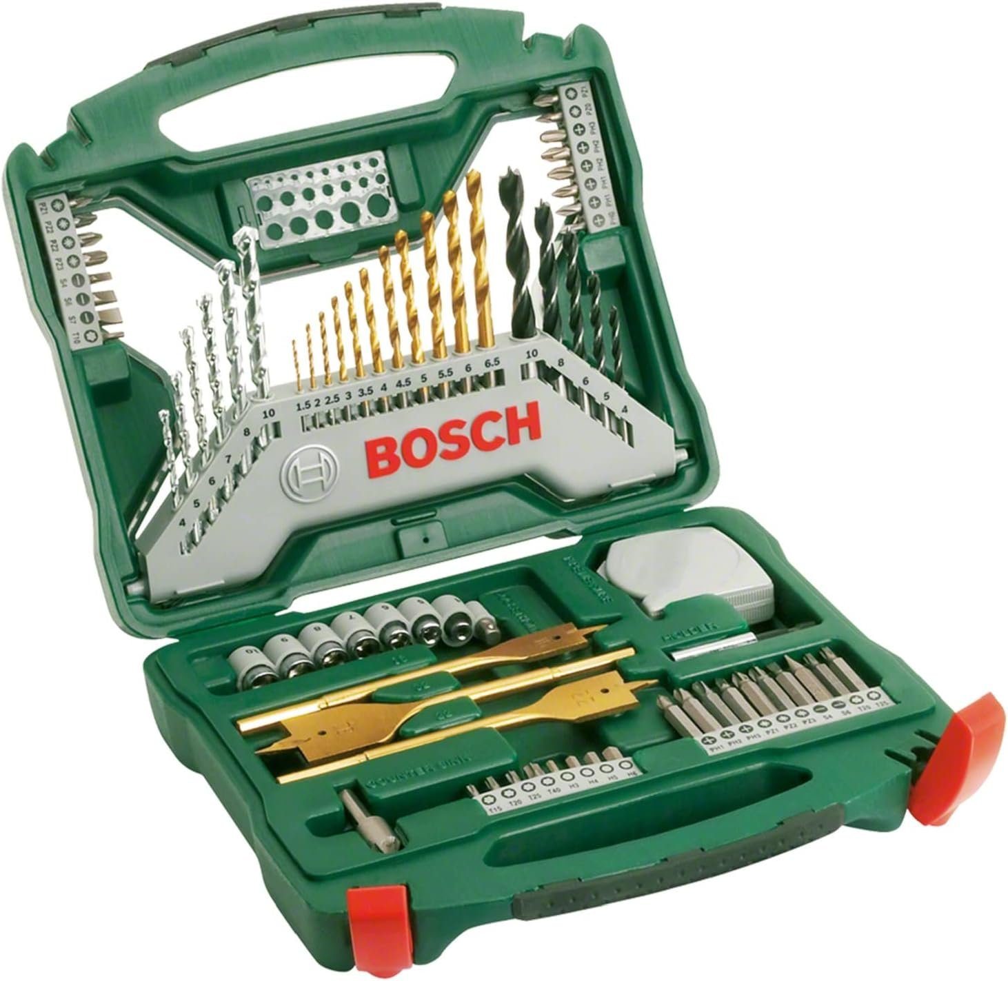 Bosch 70-Pieces X-Line Titanium Drill and Screwdriver Bit Set